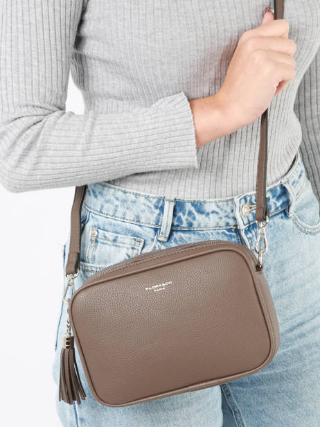 Grained Crossbody Bag Miniprix Brown grained F8035 other view 1