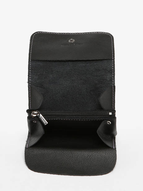 Porte-monnaie Paris Cuir Etrier Noir paris EPAR650 vue secondaire 1