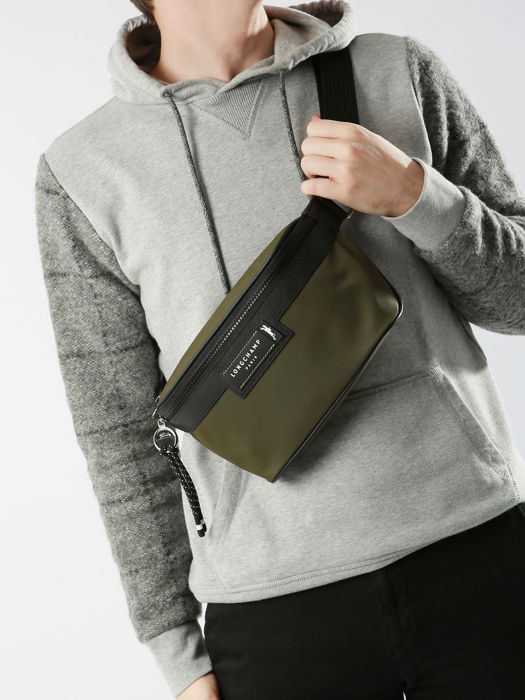 Longchamp Le pliage energy Pouch bag Green