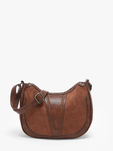 Sac Bandoulière Winter Velvet Miniprix Marron wt velvet 3663