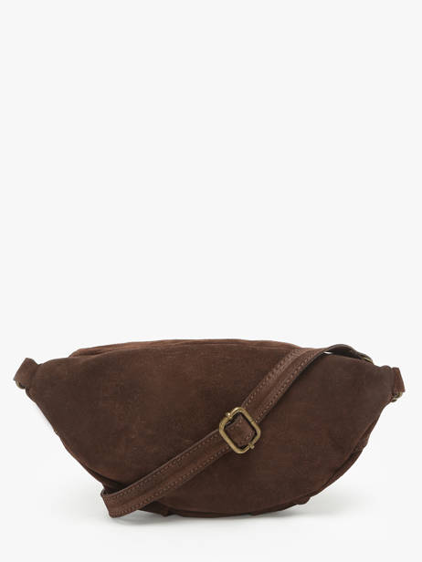 Belt Bag Milano Brown velvet VE24119 other view 4