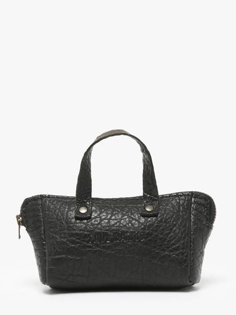 Leather Mon Premier Coin Purse Paul marius Black vintage PREMIER