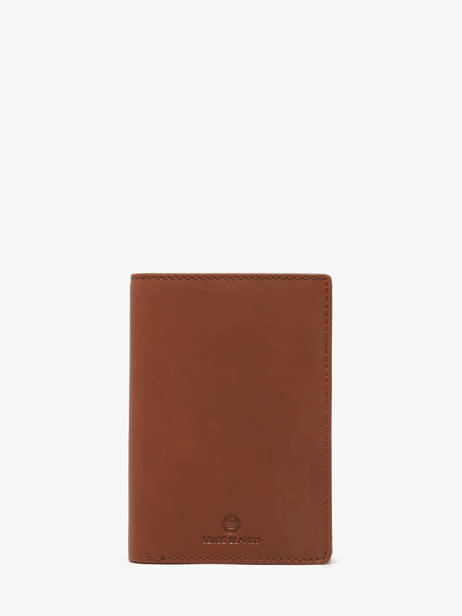 Wallet Leather Serge blanco Brown austin AST21121