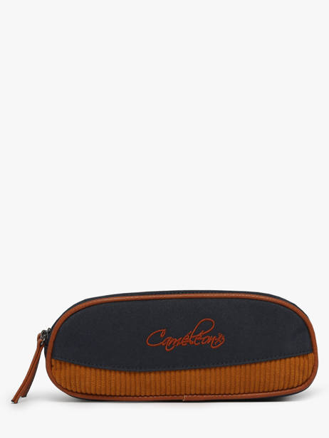 Pencil Case For Kids 2 Compartments Cameleon Blue vintage urban VIB-TROU