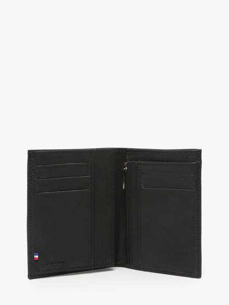 Leather Wallet Oil Etrier Black oil EOIL140 other view 1