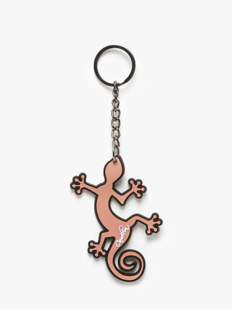 Porte-clefs Cameleon Rose vintage fantasy PCLE