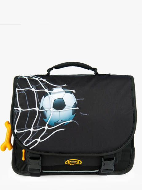 2-compartment Cedar Satchel Stones and bones Black boys B