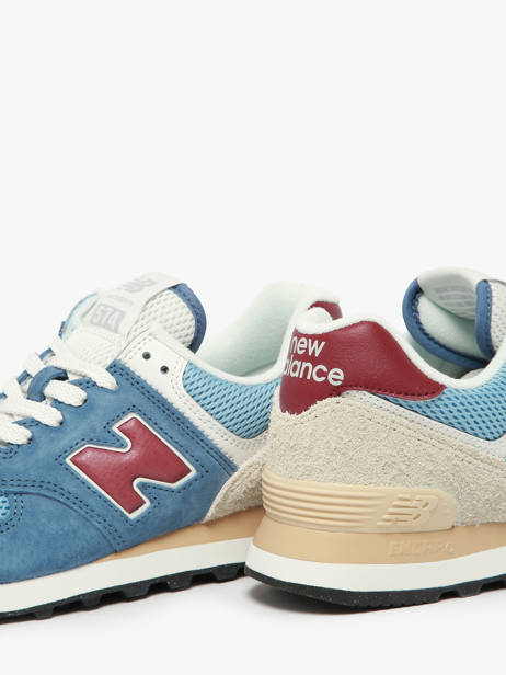 Sneakers In Leather New balance Blue boy U574SPR other view 3