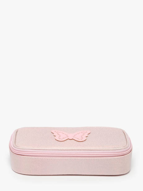1 Compartment Pouch Caramel et cie Pink boheme FI