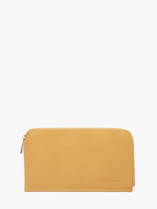 Longchamp Le foulonné Clutches Orange