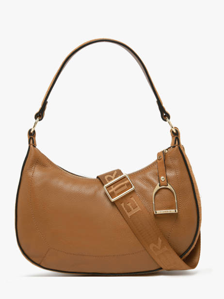 Shoulder Bag Altesse Suede Etrier Brown altesse suede EASU017M other view 4