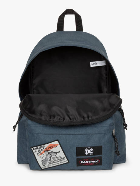 1 Compartment Backpack Eastpak Blue eastpak x dc comics K620COM other view 2
