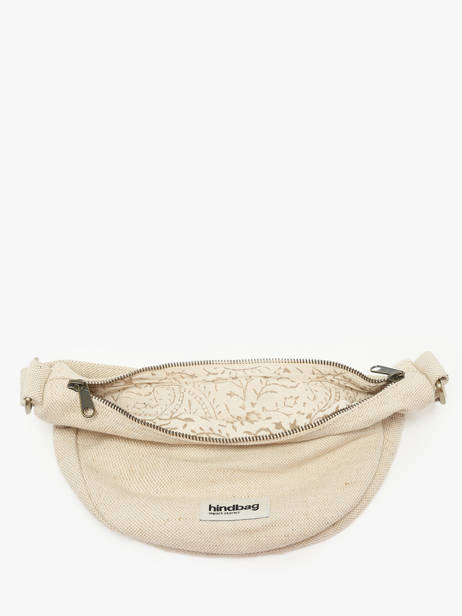 Shoulder Bag Jute Cotton Hindbag Beige jute JU other view 3