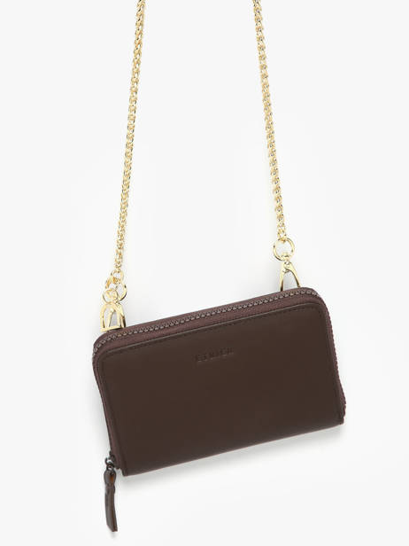 Leather Oxer Wallet Etrier Brown oxer EOXE090M other view 2