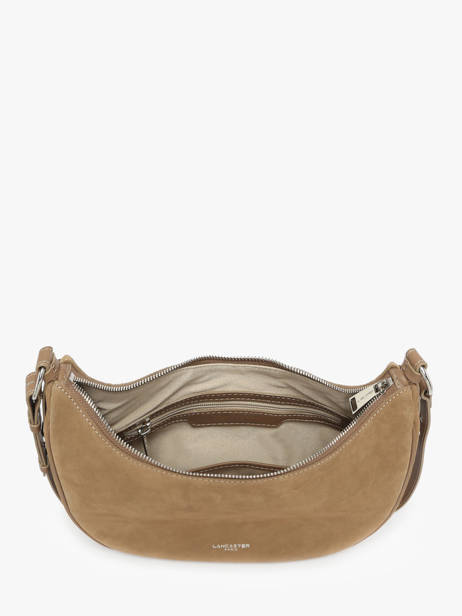 Shoulder Bag Suede Leather Lancaster Beige suede 82 other view 3