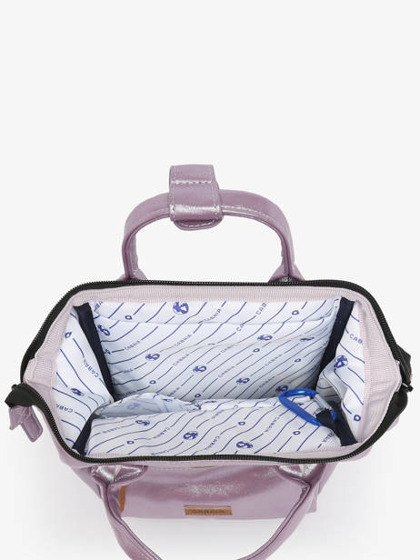 1 Compartment Backpack Cabaia Violet adventurer XS other view 3
