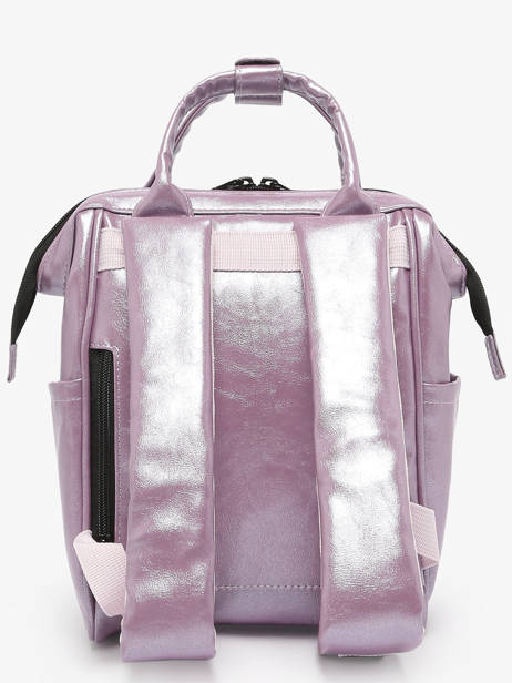 1 Compartment Backpack Cabaia Violet adventurer XS other view 4
