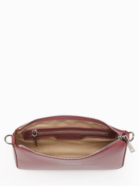 Leather Suave Baguette Bag Lancaster Pink suave even 14 other view 3