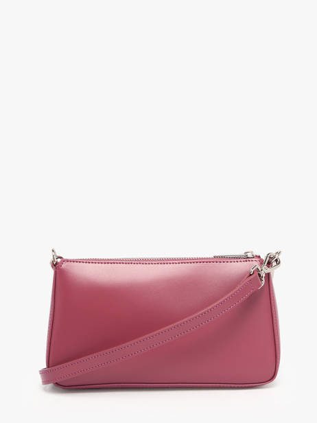 Leather Suave Baguette Bag Lancaster Pink suave even 14 other view 4