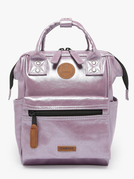 1 Compartment Backpack Cabaia Violet adventurer XS other view 2