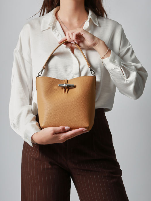 Longchamp Le roseau Messenger bag Brown