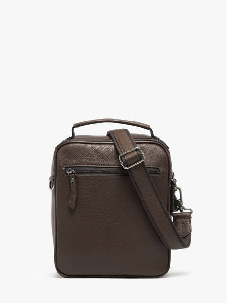 Sac Bandoulière Flandres Cuir Etrier Marron flandres EFLA732M vue secondaire 4