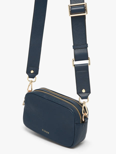 Sac Bandoulière Tradition Cuir Etrier Bleu tradition ETRA141S vue secondaire 2