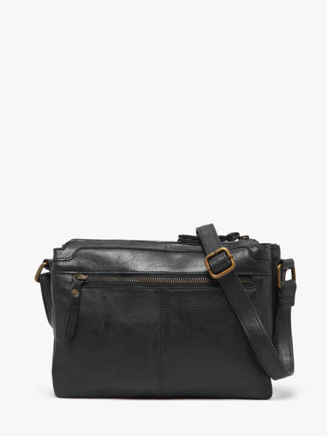 Shoulder Bag Cow Leather Basilic pepper Black cow BCOW83 other view 4