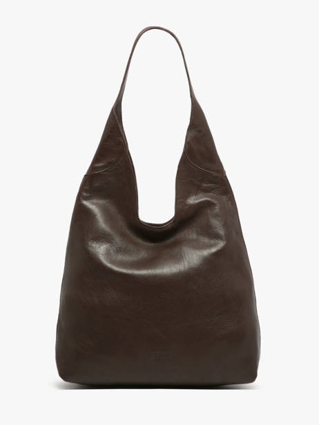 Shoulder Bag Cow Leather Basilic pepper Brown cow BCOW2M other view 3