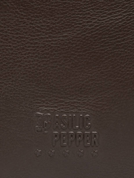 Shoulder Bag Cow Leather Basilic pepper Brown cow BCOW2M other view 4