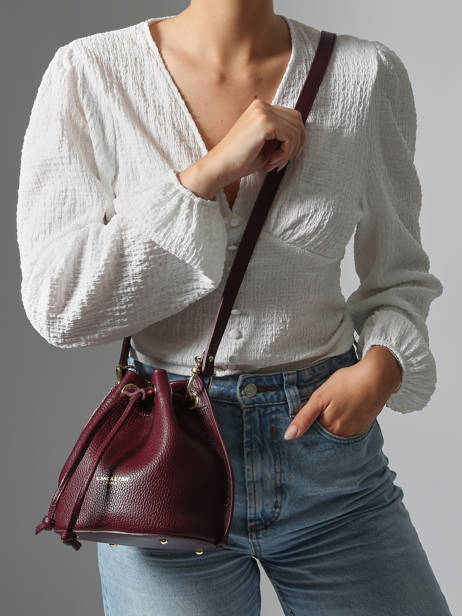 Purse Alba Double Leather Lancaster Red alba double 80 other view 1