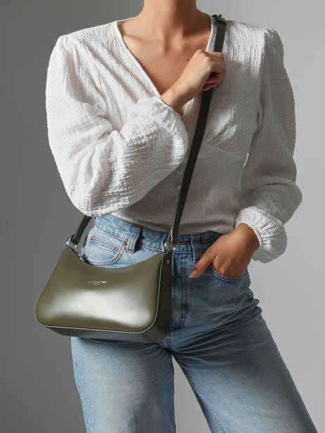 Leather Suave Crossbody Bag Lancaster Green suave ace 22 other view 1