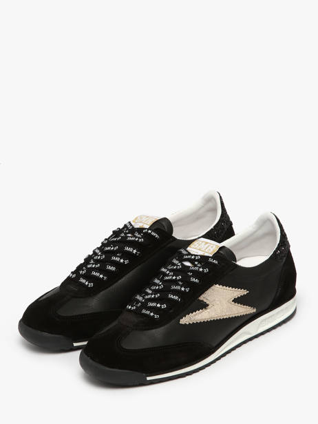 Sneakers Joyce En Cuir Semerdjian Noir women JOYCE vue secondaire 2