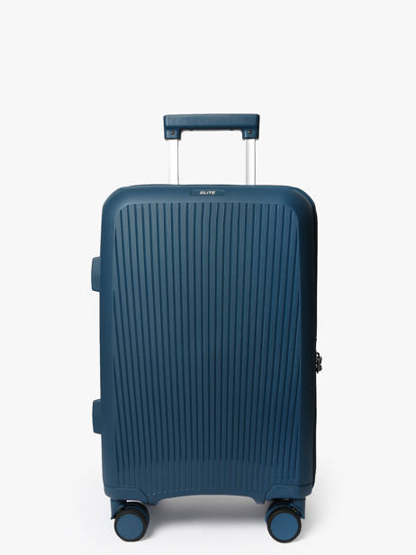 Expandable Cabin Luggage Elite Blue fjord E4721