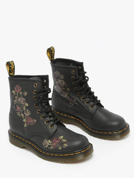 Boots 1460 In Leather Dr martens Black women 32070001 other view 2