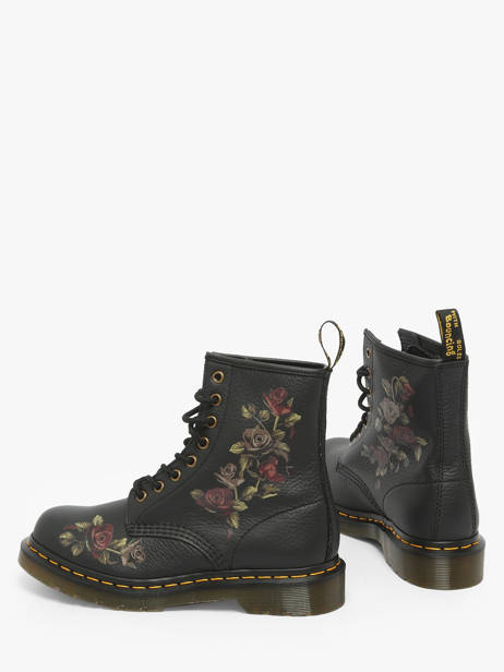 Boots 1460 In Leather Dr martens Black women 32070001 other view 3