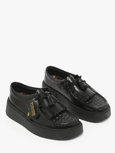 Derby Shoes Torview In Leather Clarks Black women 26184943 other view 2