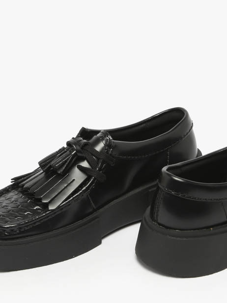 Derby Shoes Torview In Leather Clarks Black women 26184943 other view 3