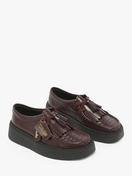 Derby Shoes Torview In Leather Clarks Brown women 26184948 other view 2