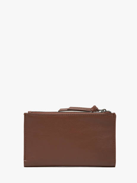 Wallet Leather Biba Brown wallet VAW3L other view 2