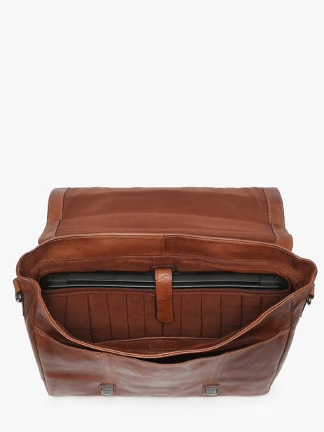 Business Bag Basilic pepper Brown traveler BTRA02 other view 3
