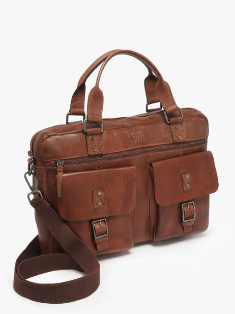 Business Bag Basilic pepper Brown traveler BTRA08 other view 2
