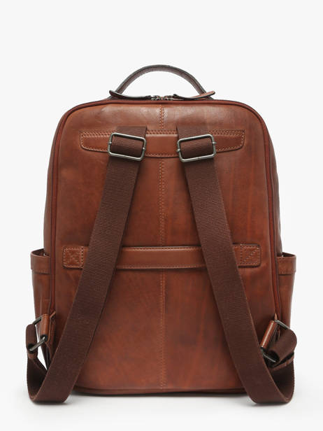 Backpack Basilic pepper Brown traveler BTRA10 other view 5