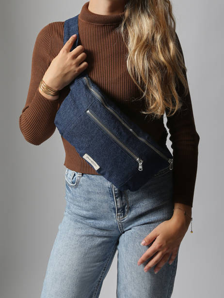 Le Sac Banane Orsel Coton Recyclé Rivedroite Bleu timeless ORSELTIM vue secondaire 1