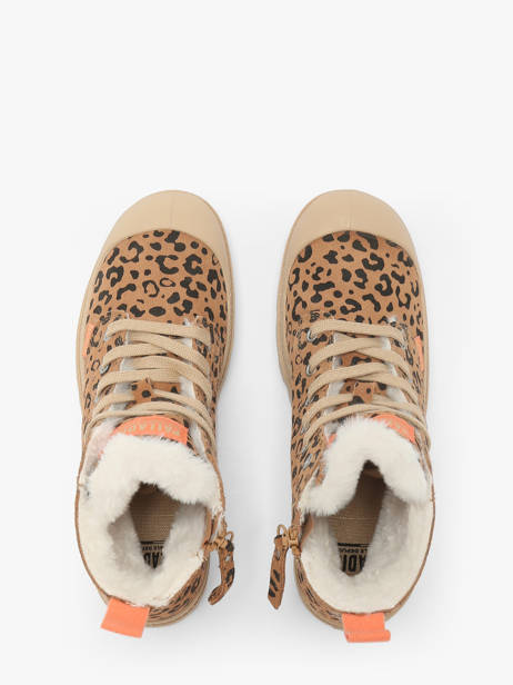 Boots In Leather Palladium Brown women 99519974 other view 4