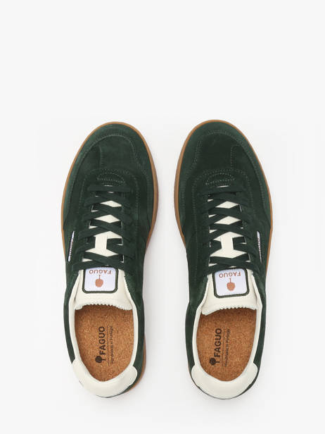 Sneakers In Leather Faguo Green men 24CG0211 other view 3