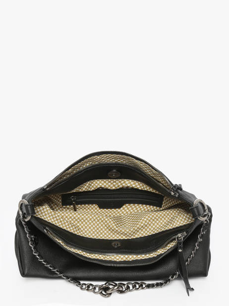 Crossbody Bag Vintage Leather Mila louise Black vintage 3822C other view 3