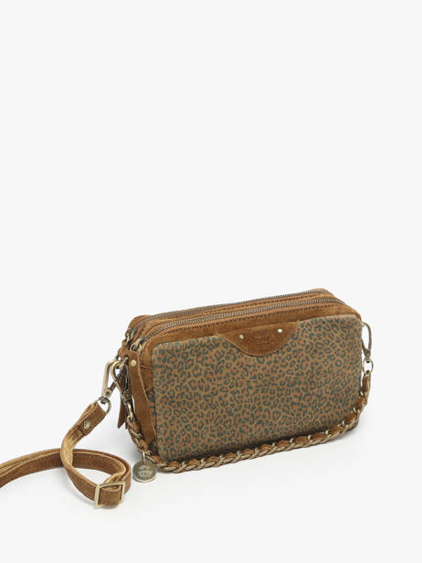 Shoulder Bag Vintage Leather Mila louise Brown vintage 2367XPAV other view 2