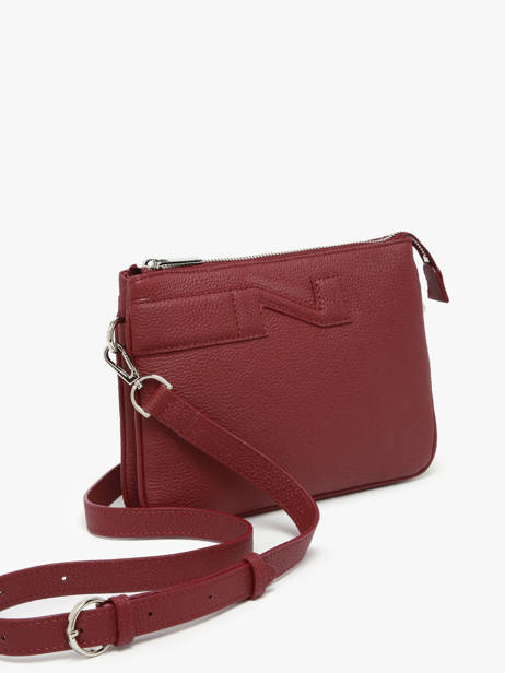 Leather Milano Crossbody Bag Nathan baume Red n city 3 other view 2