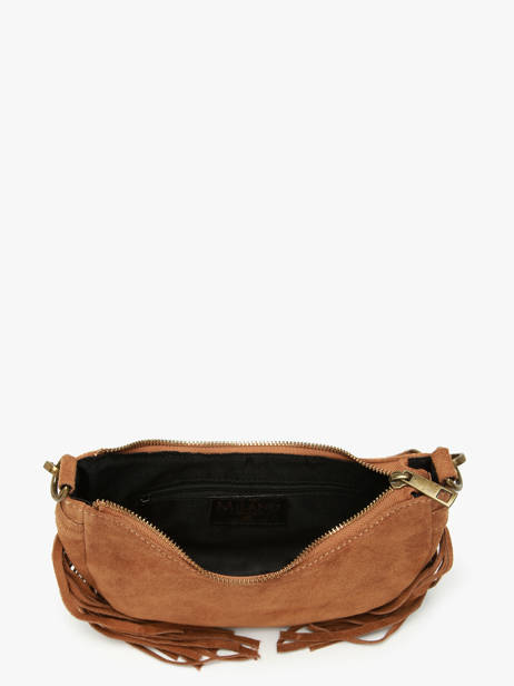 Sac Porté épaule Velvet Milano Marron velvet VE25064 vue secondaire 3